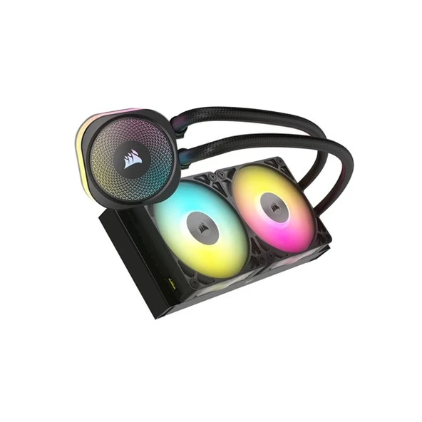 CORSAIR 240MM TITAN 240RX CW-9061016-WW AM5-1851P RGB SIVI SOĞUTMALI İŞLEMCİ FANI - 2