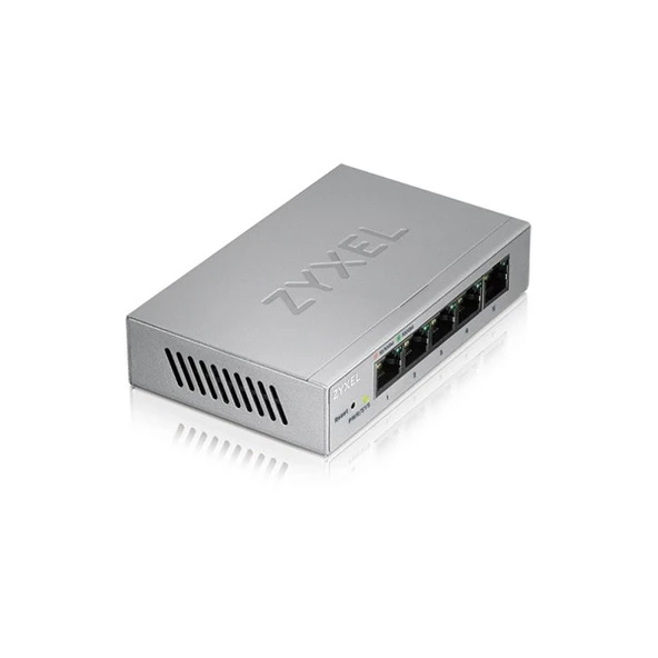 ZyXEL 5port GS1200-5 GIGABIT Yönetilebilir Switch Masaüstü - Resim 4