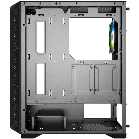 POWERBOOST 600W 80+ PB-PS5846B Gaming Mid-Tower PC Kasası - 6