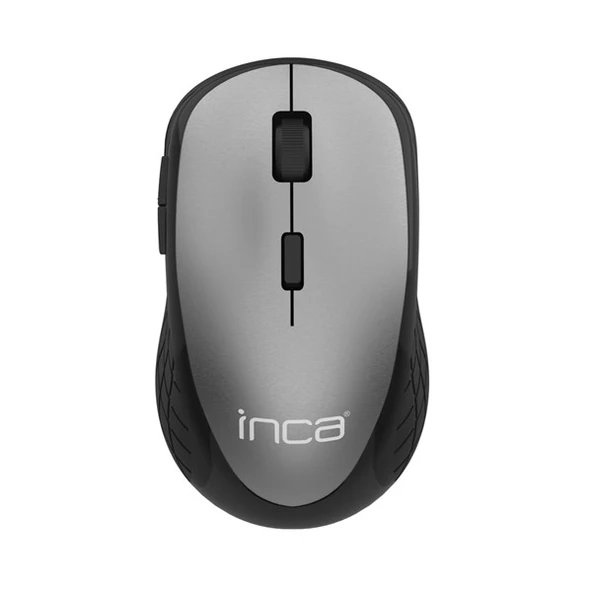 INCA IWM-395TG Nano Alıcılı Kablosuz 1600dpi Gri Mouse ürün görseli 1