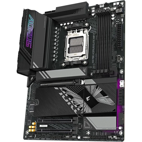 GIGABYTE X870 AORUS ELITE WIFI-7 DDR5 HDMI DP PCIe 16X v5.0 AM5 ATX - 4