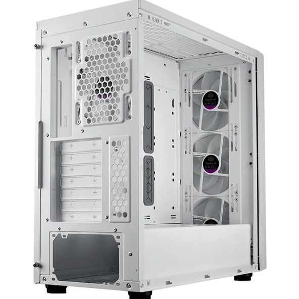 COOLERMASTER 600W 80+ LITE 5 RC-MCW-L5S3-KWNA60 GAMING MID-TOWER PC KASASI BEYAZ - 3