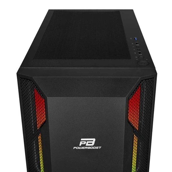 POWERBOOST 550W 80+ VK-G3701B GAMING MID-TOWER PC KASASI - 4