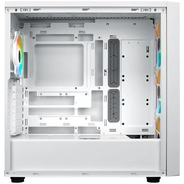 COOLERMASTER 600W 80+ LITE 5 RC-MCW-L5S3-KWNA60 GAMING MID-TOWER PC KASASI BEYAZ - 4