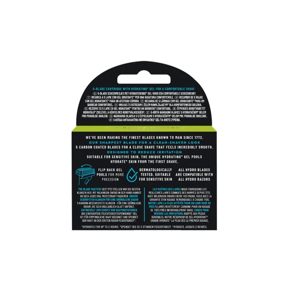 Wilkinson Sword Hydro 5 Sensitive Aloe Veralı 4 Adet Yedek Kartuş - Resim 2