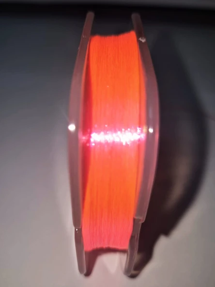 Eagenset Organze İp Çapari İpi Ultraviyole Uv Neon Pembe Makara - 8