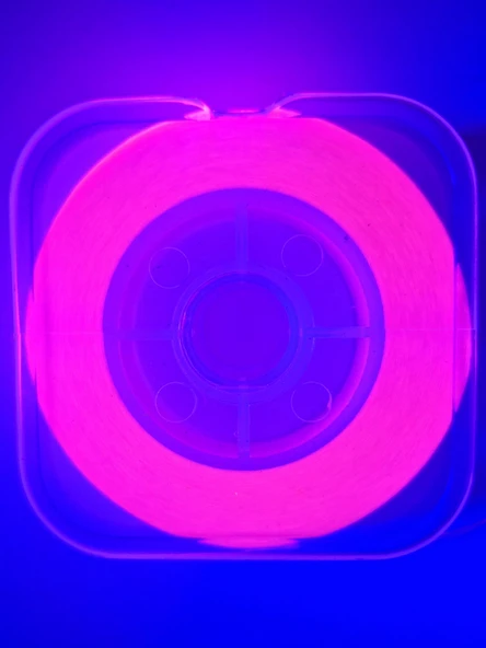 Eagenset Organze İp Çapari İpi Ultraviyole Uv Neon Pembe Makara - 5