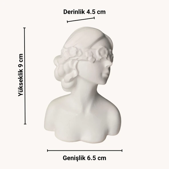 SİLİKON KALIP ÇİÇEKLİ KADIN FİGÜR MUM TAŞ TOZU EPOKSİ SİLİKON İTHAL KALIP