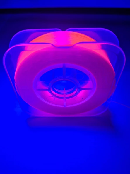 Eagenset Organze İp Çapari İpi Ultraviyole Uv Neon Pembe Makara - 11