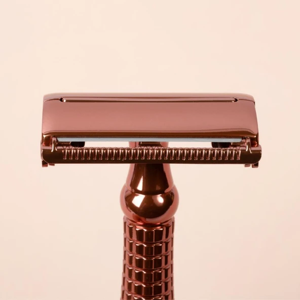 Wilkinson Sword Intuition Rose Gold Double Edge Kadın Tıraş Bıçağı - 5