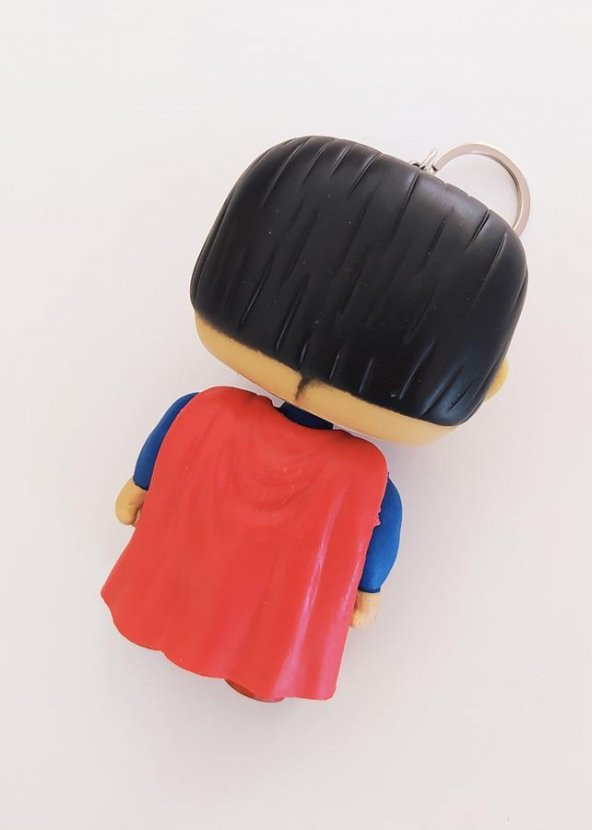 Superman Avengers Marvel Funko Pop Figür Anahtarlık Çanta Süsü 9 cm - 3