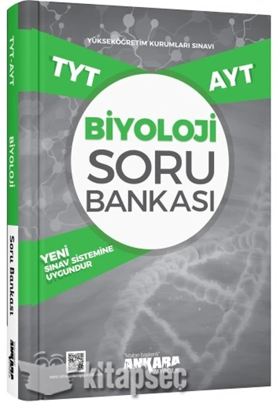 TYT AYT Biyoloji Soru Bankası Ankara Yayıncılık