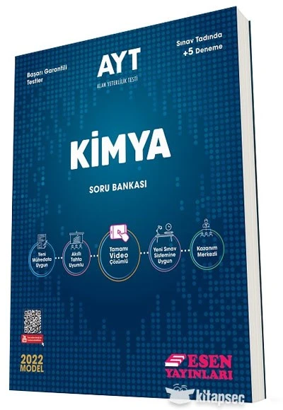 AYT Kimya Soru Bankası Esen Yayınları