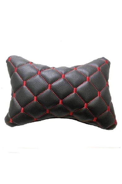 Araç Içi Aksesuar>koltuk Ürünleri>boyun Yastığı Siyah-kırmızı - Resim 2