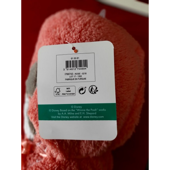 Disney Bebek Battaniyesi- Kenarları Tığ Basılı- Minny Mouse Aplikeli- Well Soft- 70x100 cm - 5