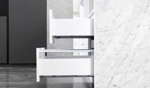 Samet Smart Slide Kısmi Açılm Frenli 400MM Mand. - 2