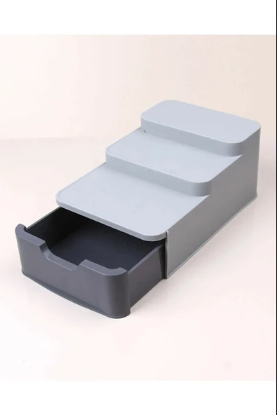Compact Çekmeceli Organizer Mutfak Kavanoz Standı - Bitki Çayı Düzenleyici - 3
