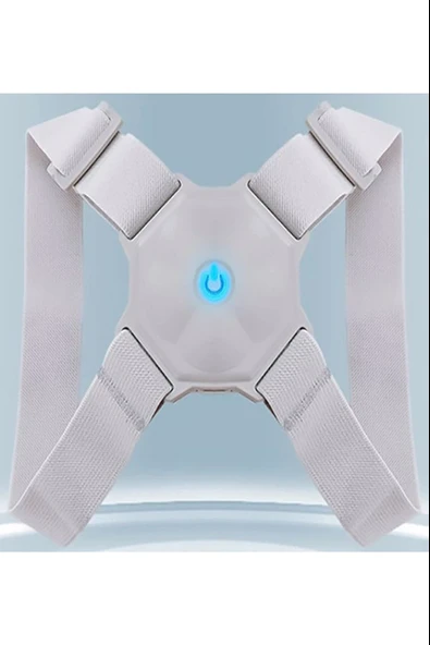 Unisex Titreşim Sensörlü Kamburluk Önleyici Dik Duruş  Ayarlanabilir Akıllı Korse - Resim 5