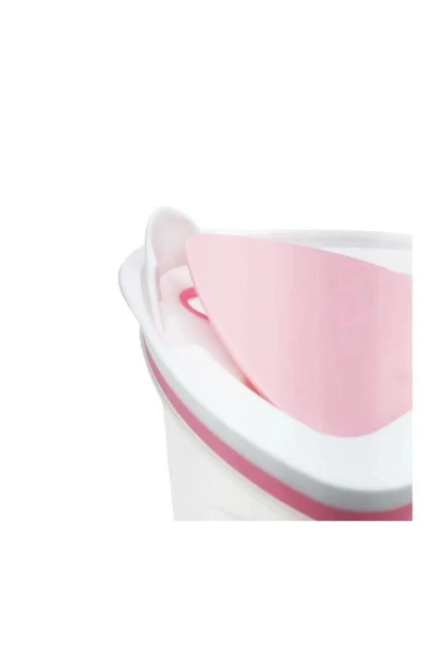 1 Adet Üçgen Basmatik Kapaklı Ölçekli Sıvı Yağlık  Sosluk 1000 ML - Resim 3