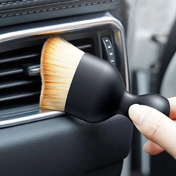 Mini Araç İçi Temizlik Fırçası Yumuşak Kıllı - 5