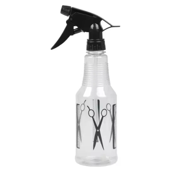 Profesyonel Berber Kuaför Sprey Şeffaf Boş Fısfıs Şişe Plastik (500 Ml)- BF104 - 2