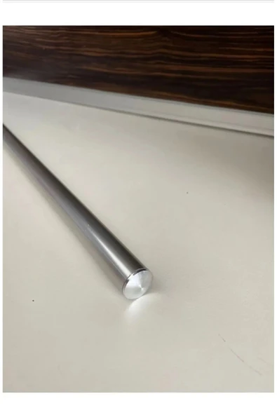 1 Adet Küçük Boy (60 Cm) Alüminyum Paslanmaz Oklava Hamur Yufka Açma Oklavası - Resim 4