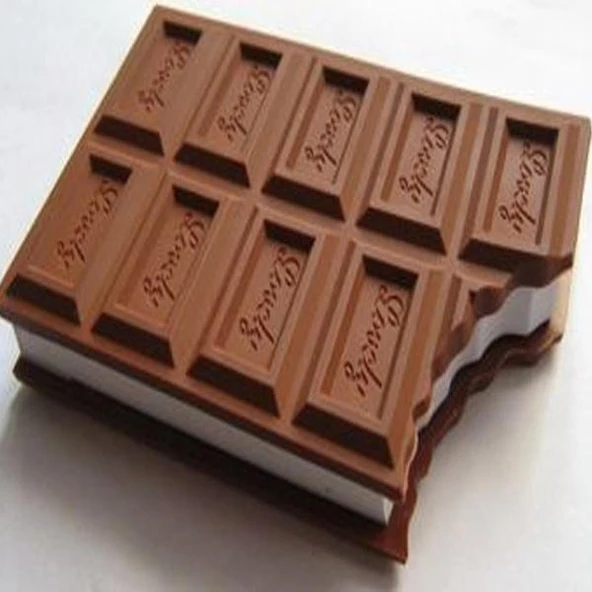 Çikolata Görünümlü Not Defteri - Resim 5