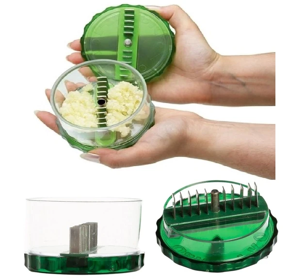 Sarımsak Soyucu ve Doğrayıcı -Sarımsak Parçalayıcı Rende - Resim 2