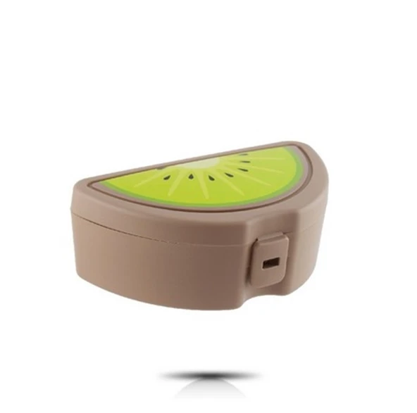 Kivi Model Lunch Box Saklama Kabı - Çatal Kaşık Hediyeli