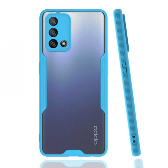 Oppo A74 4G Kılıf Zore Parfe Kenarları Pastel Renk Silikon Kılıf - 3