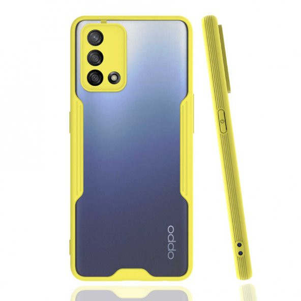 Oppo A74 4G Kılıf Zore Parfe Kenarları Pastel Renk Silikon Kılıf - 7