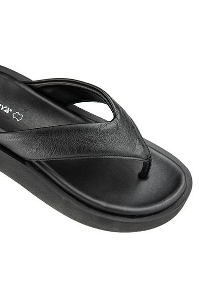 Hush Puppies Bewsa Anatomik Taban Hakiki Deri Kadın Terlik - 3