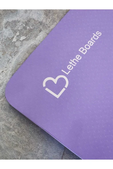 lethe boards  6mm Kalınlık Pilates Minderi / Yoga Matı 183x61 Cm - Taşıma Askılı - 4