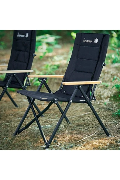 lethe boards  Hispeed Katlanır Modern ve Ergonomik Balkon Teras ve Kamp Sandalyesi Taşıma Çantalı - 2