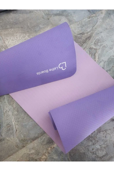 lethe boards  6mm Kalınlık Pilates Minderi / Yoga Matı 183x61 Cm - Taşıma Askılı - 5