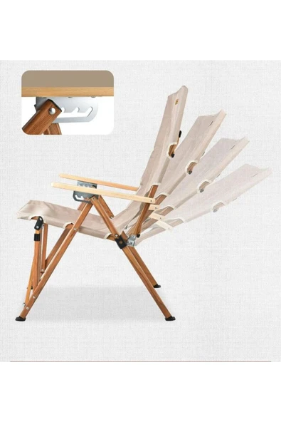 lethe boards  Hispeed Katlanabilir Kamp Sandalyesi Plaj Sandalyesi Taşıma Çantalı - 2