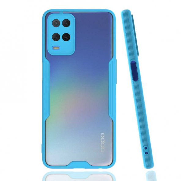 Oppo A54 4G Kılıf Zore Parfe Kenarları Pastel Renk Silikon Kılıf - 2