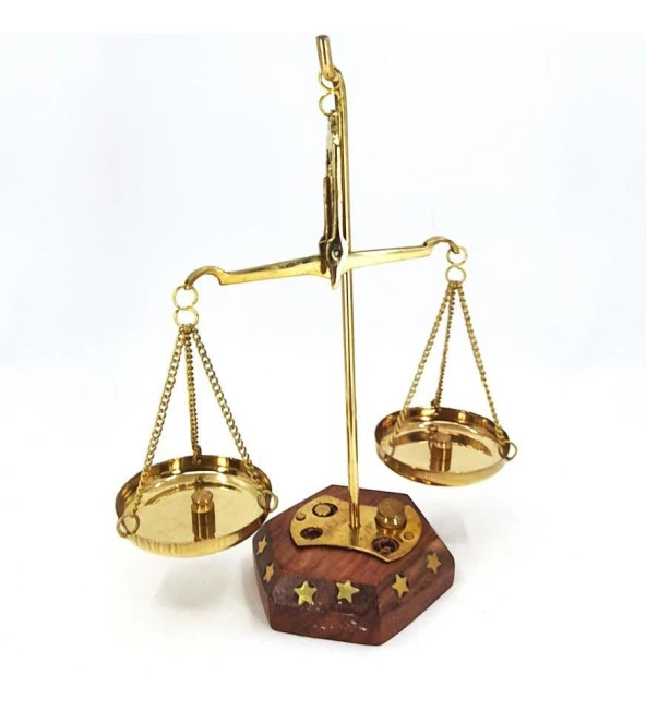 Terazi Ahşap 100 gr - Resim 2