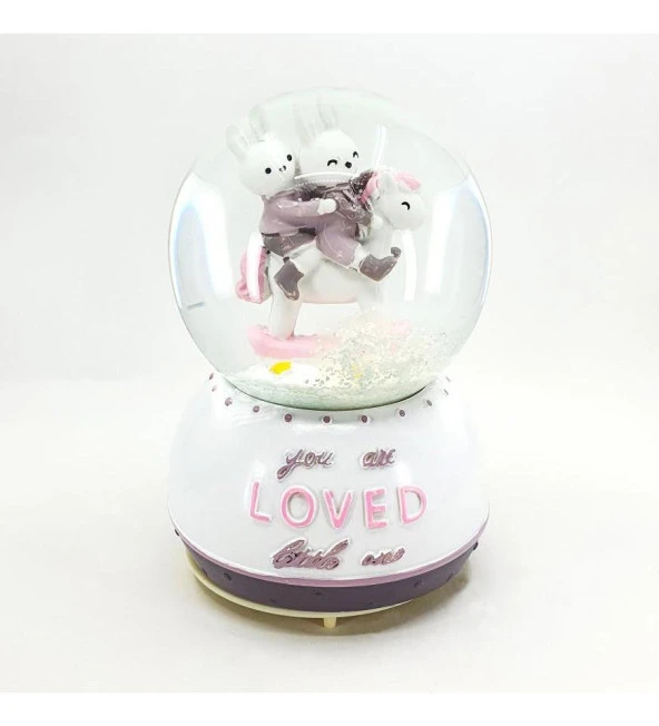 Kar Küresi Tavşan Motorlu Müzikli 100 cc ürün görseli