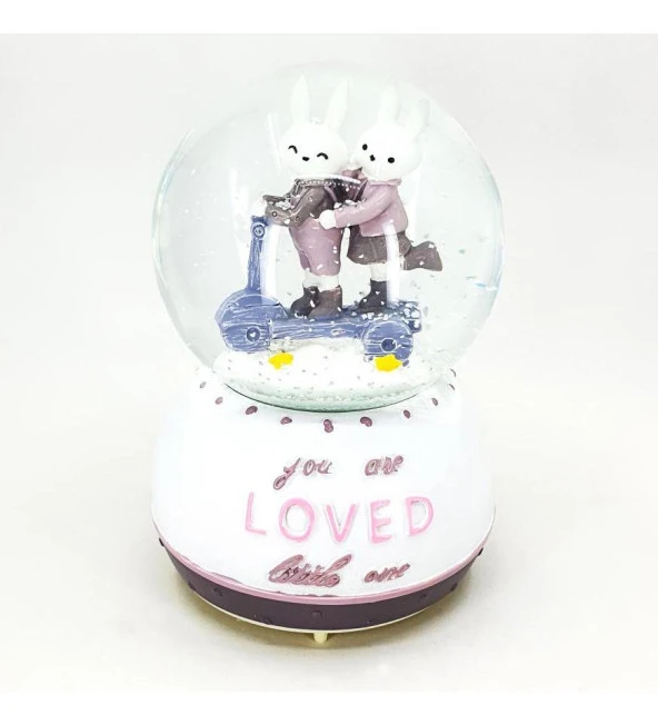 Kar Küresi Tavşan Motorlu Müzikli 100 cc - Resim 2