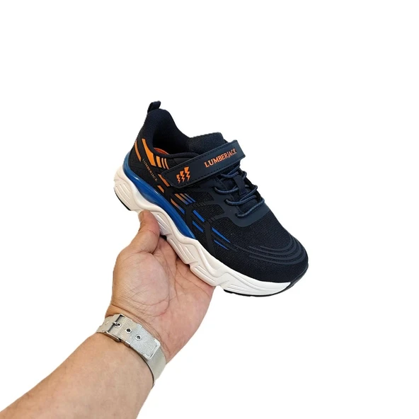 Lumberjack Karlsen Lacivert Cırtlrı Ortapedi Erkek Çocuk Spor Ayakkabı - Resim 6