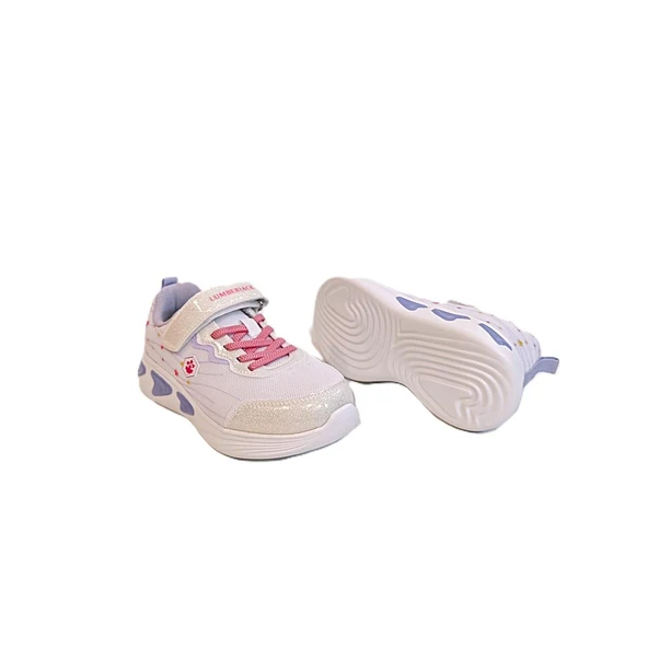 Lumberjack Karly Beyaz Işıklı Ortapedik Çocuk Spor Ayakkabı - 3