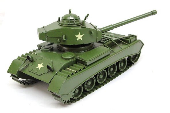 El Yapımı Metal Tank Maketi - 4
