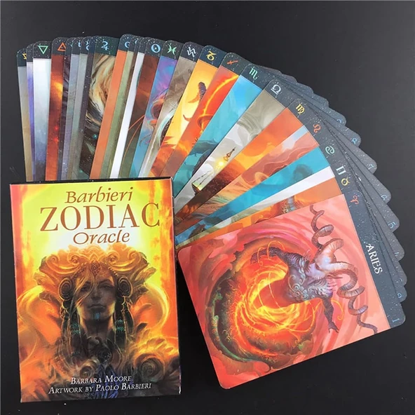 Barbieri Zodiac Oracle Tarot Kartı - 3
