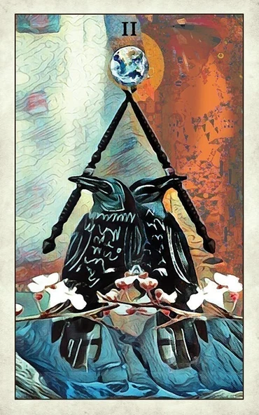 Crow Tarot Created By Mj Cullinane - 4