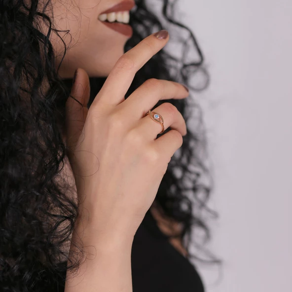 Taşlı Göz Yüzük - 3