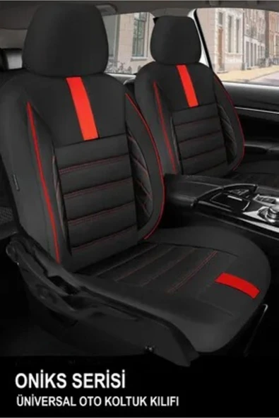 KURRA STORE Ford Orion uyumlu tam set 5 koltuk tay tüyü oto kılıfı siyah ürün görseli 1