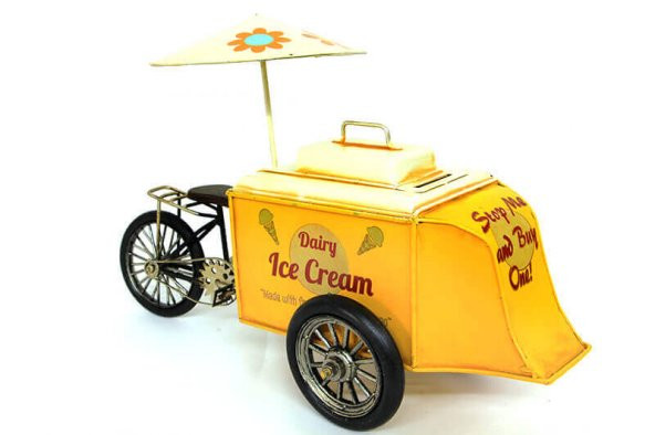 Minyatür Model Dondurma Arabası