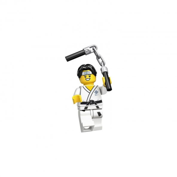 Lego Minifigür Seri 20 - 71027 - Martial Arts Boy