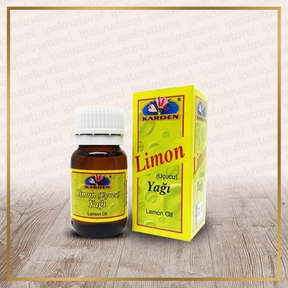 Karden Limon Yağı 20 ml (Lemon Oil)